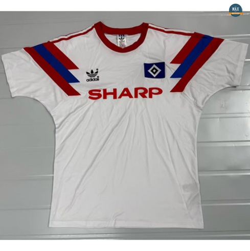 Max Maillots Retro 1990-91 Hamburger SV Domicile