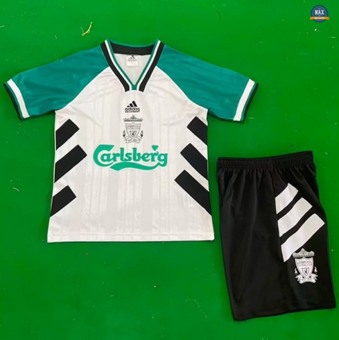 Max Maillot Retro 1993-95 Liverpool Enfant Exterieur
