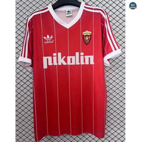Max Maillot Retro 1984 Real Saragosse Exterieur