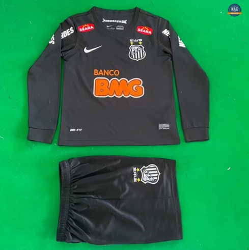 Max Maillots Retro 2013 Santos Enfant Exterieur Manche Longue