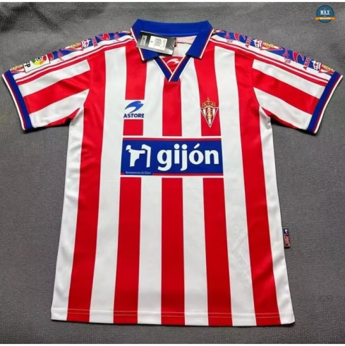 Max Maillot Retro 1999-00 Sporting Gijon Domicile