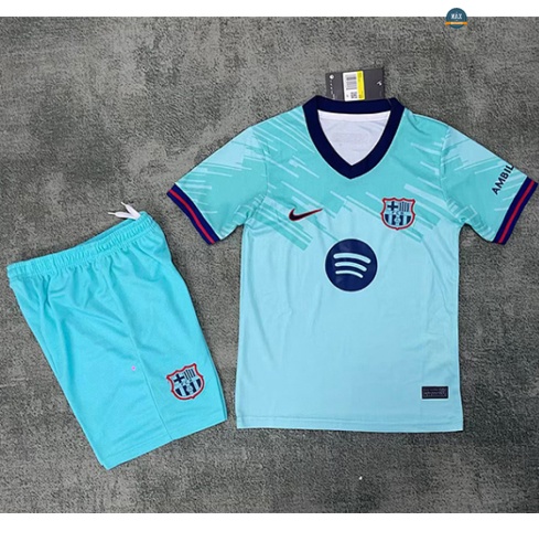Max Maillot foot Barcelone Enfant Spécial bleu 2025/26