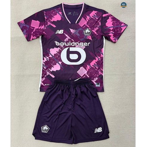 Max Maillots foot Lille OSC Fourth Enfant 2025/26