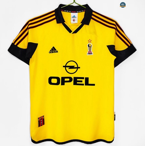 Max Maillots foot Retro 1999-00 AC Milan Exterieur