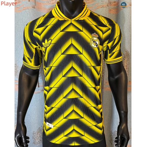 Max Maillot Player Version 2025/26 Real Madrid Jaune