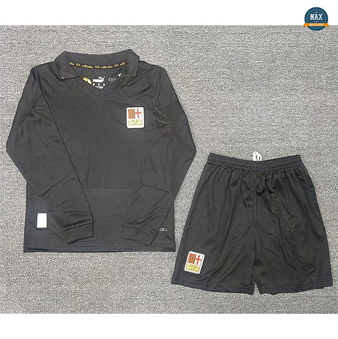Max Maillots Milan AC Enfant Gardien De But Manche Longue Noir 2024/25