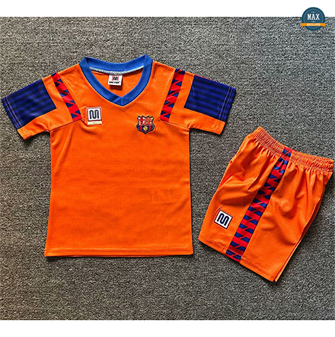 Max Maillots Retro 1991-92 Barcelone Enfant Exterieur