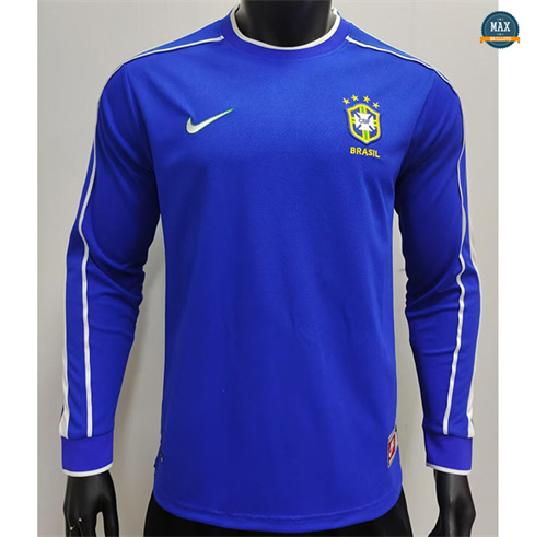 Max Maillots Retro 1998 Brésil Exterieur Manche Longue
