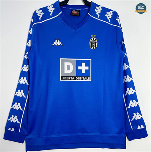 Max Maillot Retro 1999-00 Juventus Exterieur Manche Longue