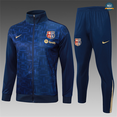 Veste Survetement Barcelone 2024/25 bleu royal