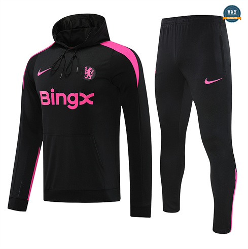 Survetement Sweatshirt à capuche Chelsea 2024/25 noir
