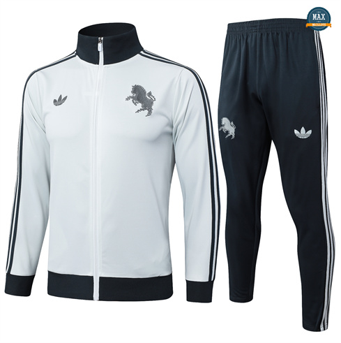 Veste Survetement Enfant Juventus 2024/25 gris clair