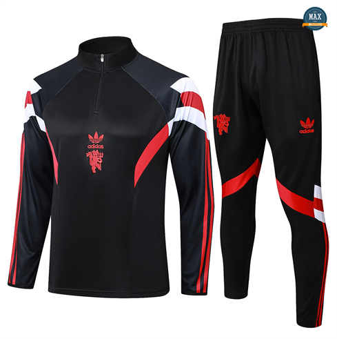 Survetement Enfant Manchester United 2024/25 noir