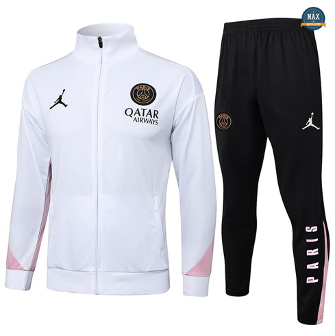 Veste Survetement Paris Saint Germain 2024/25 Blanc