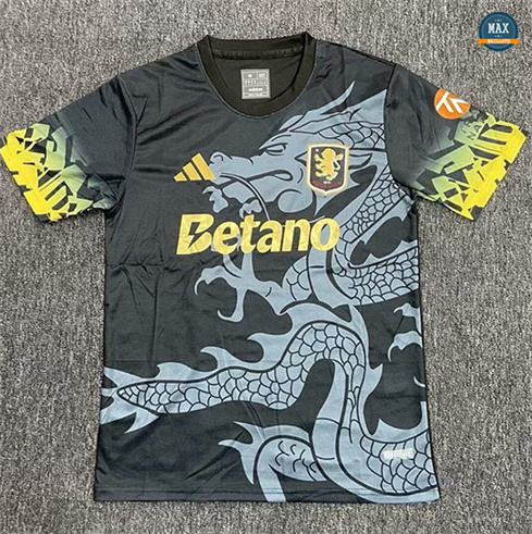 Max Maillots Aston Villa Training Noir 2025/26