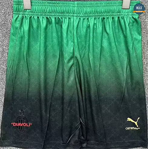 Max Maillots AC Milan Shorts co-marqué Vert 2025/26