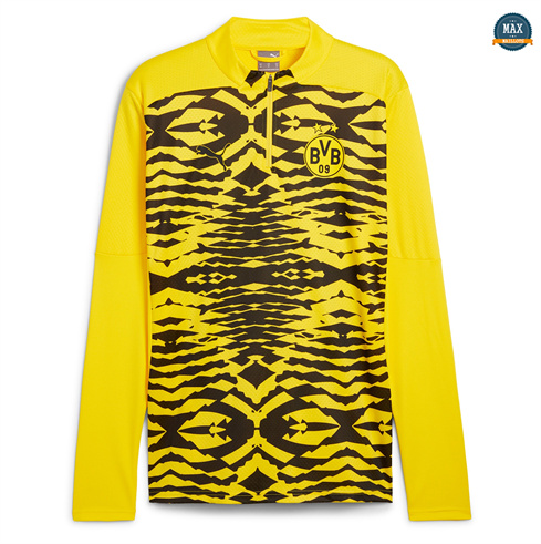 Max Maillots Borussia Dortmund pre-match Manche Longue Jaune 2025/26