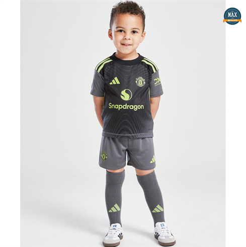 Max Maillot Manchester United Enfant Gardien De But noir 2025/26