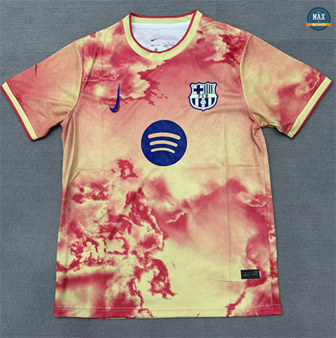 Max Maillots Barcelone Orange/Rouge 2025/26