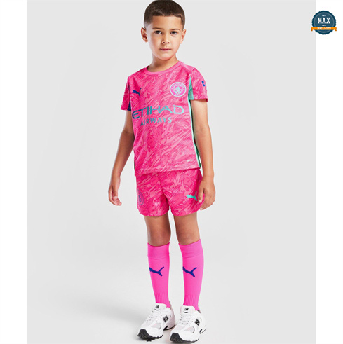 Max Maillot Manchester City Enfant Gardien de but Pourpre 2025/26