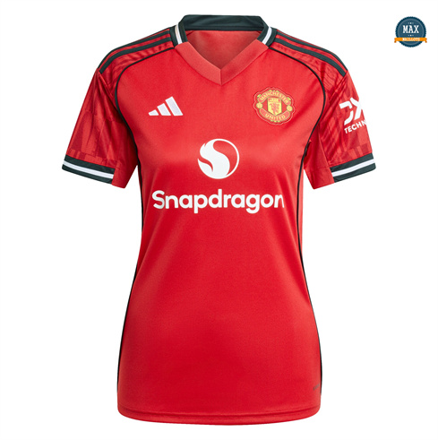 Max Maillot Manchester United Femme Domicile 2025/26