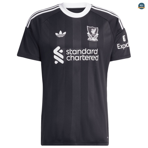 Max Maillots Liverpool Gardien de but Noir 2025/26