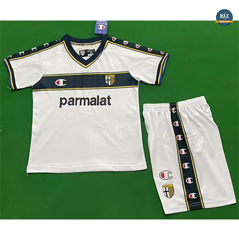 Max Maillot Retro 2002-03 Parme Calcio Enfant Domicile