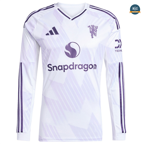 Maillot Foot Manchester United Exterieur Manche Longue 2025/26