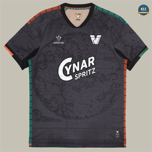 Maillot Foot Venice Noir 2025/26