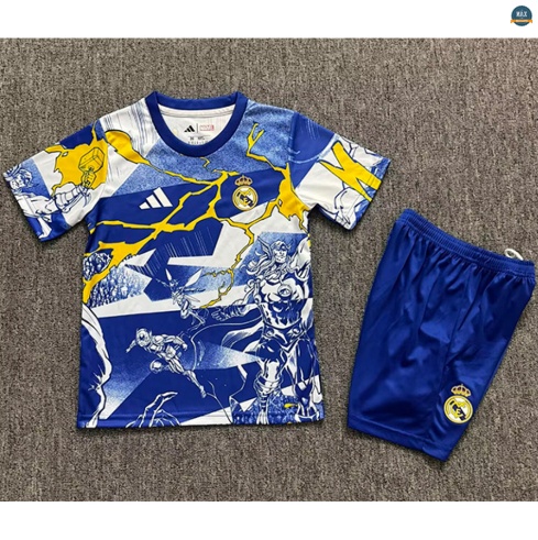 Max Maillot Real Madrid Enfant coopérer Bleu 2025/26