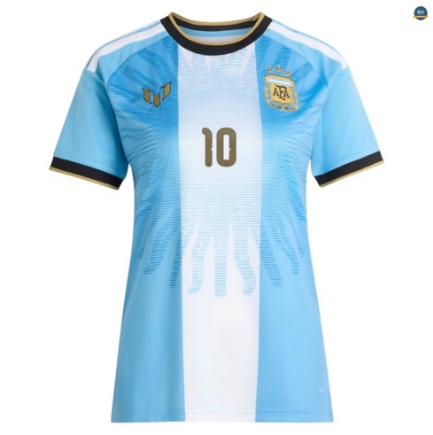 Max Maillot foot Argentine Femme Hommage Dernier Match Messi 10 Grossiste