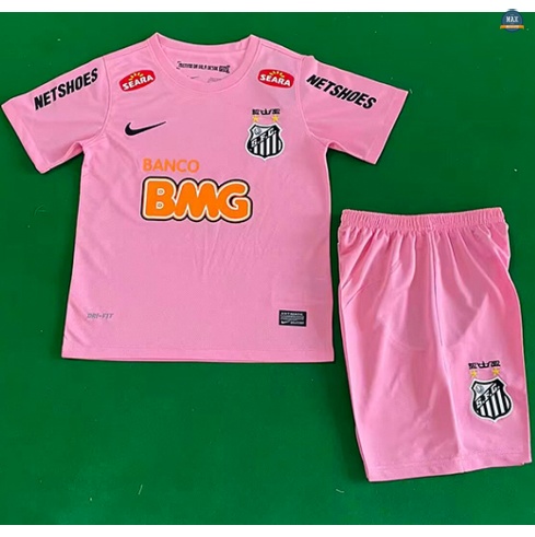 Max Maillots Retro 2013 Santos Enfant maillot Rose