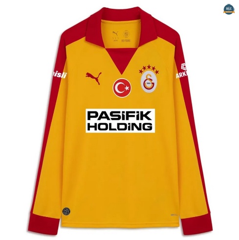 Max Maillots Galatasaray maillot Manche Longue Jaune 2026/27