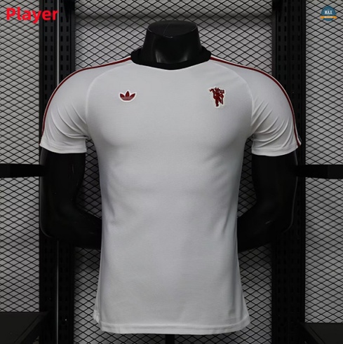 Max Maillot Player Version 2026/27 Manchester United Casual maillot Blanc
