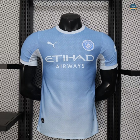 Max Maillot foot Player Version 2026/27 Manchester City maillot Training Bleu