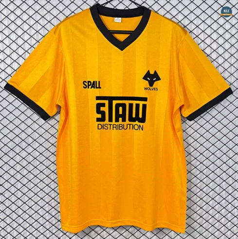 Max Maillots foot Retro 1986-87 Wolverhampton Domicile