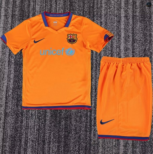 Max Maillot Foot Retro 2006-07 Barcelone Enfant Exterieur