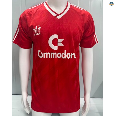 Max Maillot Foot Retro 1986 Bayern Munich Domicile Mode‎