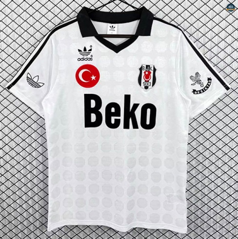 Max Maillot Retro 1990-91 Besiktas Domicile Grossiste