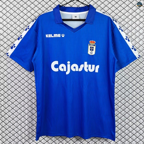 Max Maillot Retro 1992-93 Real Oviedo Domicile Grossiste