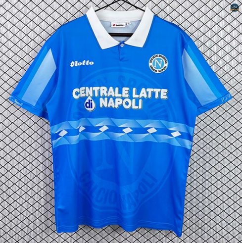 Max Maillot Foot Retro 1996-97 Nápoles Domicile Mode‎