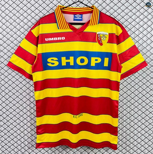 Max Maillot Retro 1996-97 Lens Domicile Grossiste
