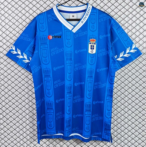 Max Maillot Foot Retro 1998-99 Real Oviedo Domicile Mode‎