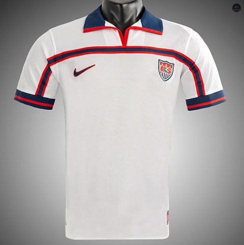Max Maillot Foot Retro 1998 Estados Unidos Domicile Mode‎