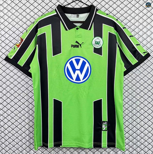 Max Maillot Retro 1999-00 VfL Wolfsburg Exterieur Grossiste
