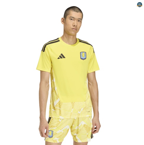 Max Maillot Foot Aston Villa Gardien de but Jaune 2026/27 Mode‎