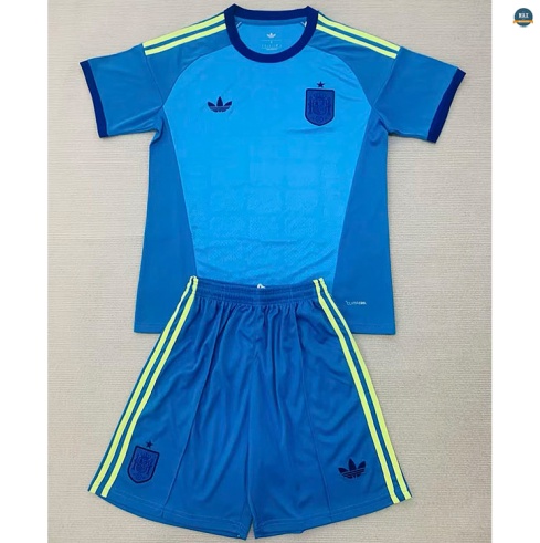 Max Maillot Foot España Enfant Gardien de but bleu 2026/27 Mode‎