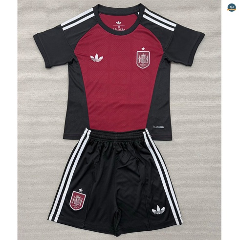 Max Maillot España Enfant Gardien de but rouge 2026/27 Grossiste