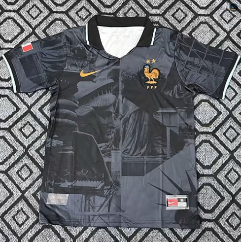 Max Maillot Francia spécial noir 2026/27 Grossiste
