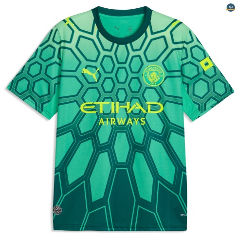 Max Maillot Foot Manchester City Gardien de but vert 2026/27 Mode‎